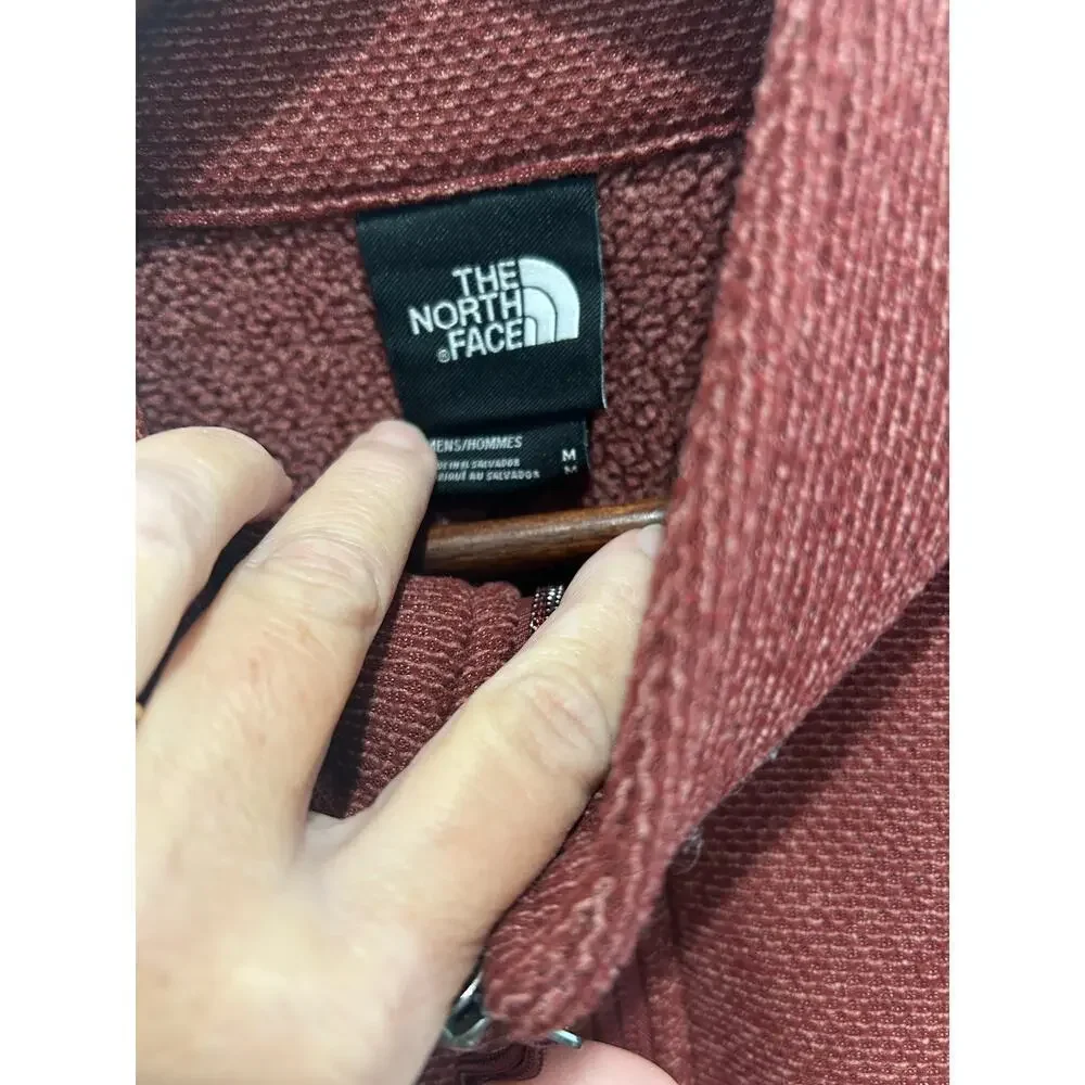 The North Face Men’s Textured Cap Rock 1/4 Zip Fleece Jacket Size M Outdoors
